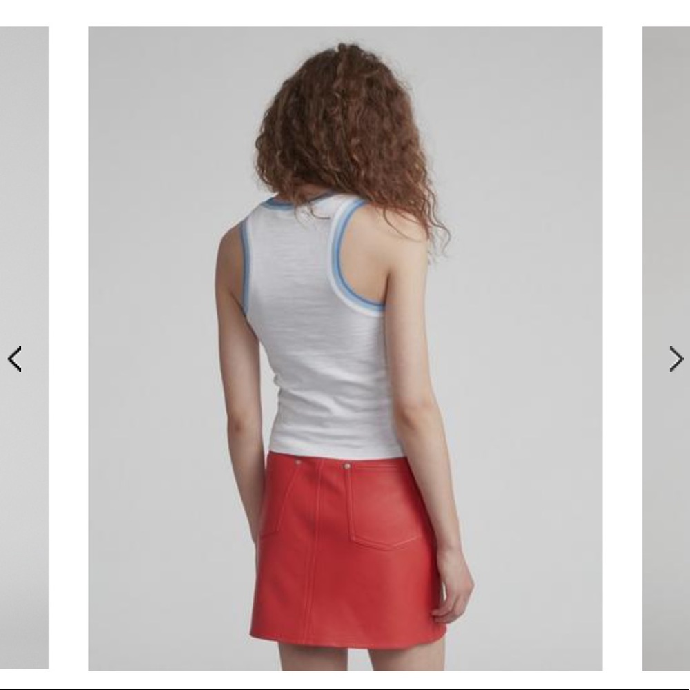 Rag & Bone Jolie Tank top - Bright white - Picture 5 of 8